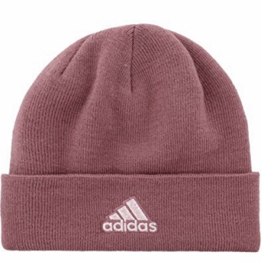 Adidas pink Bennie with logo